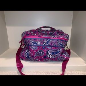 Medium Vera Bradley overnight bag